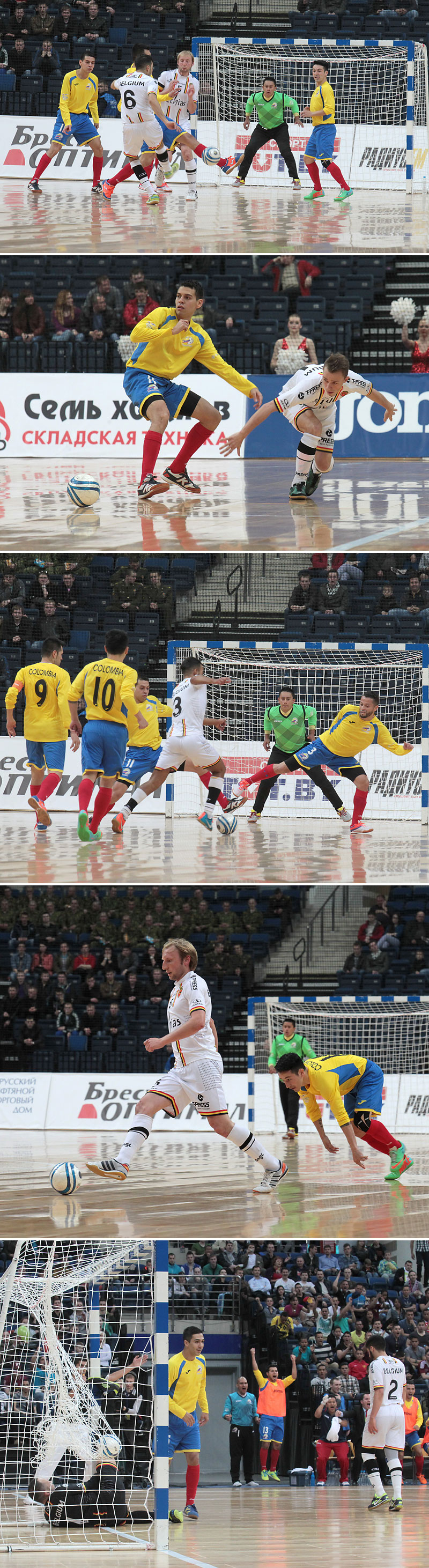 Colombia reach 2015 AMF Futsal World Cup final