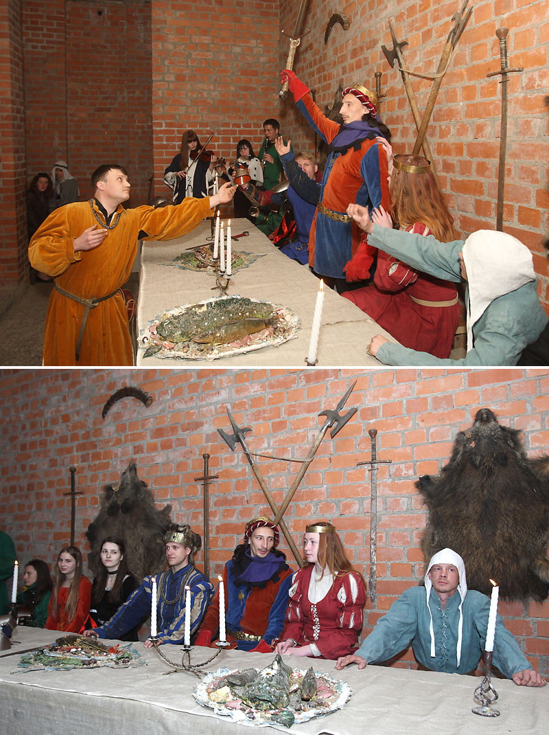 The theatrical performance Prince Jogaila’s Wedding in the Lida Castle