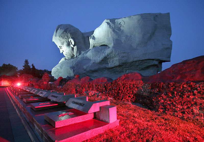 The Courage Memorial at the Brest Hero Fortress