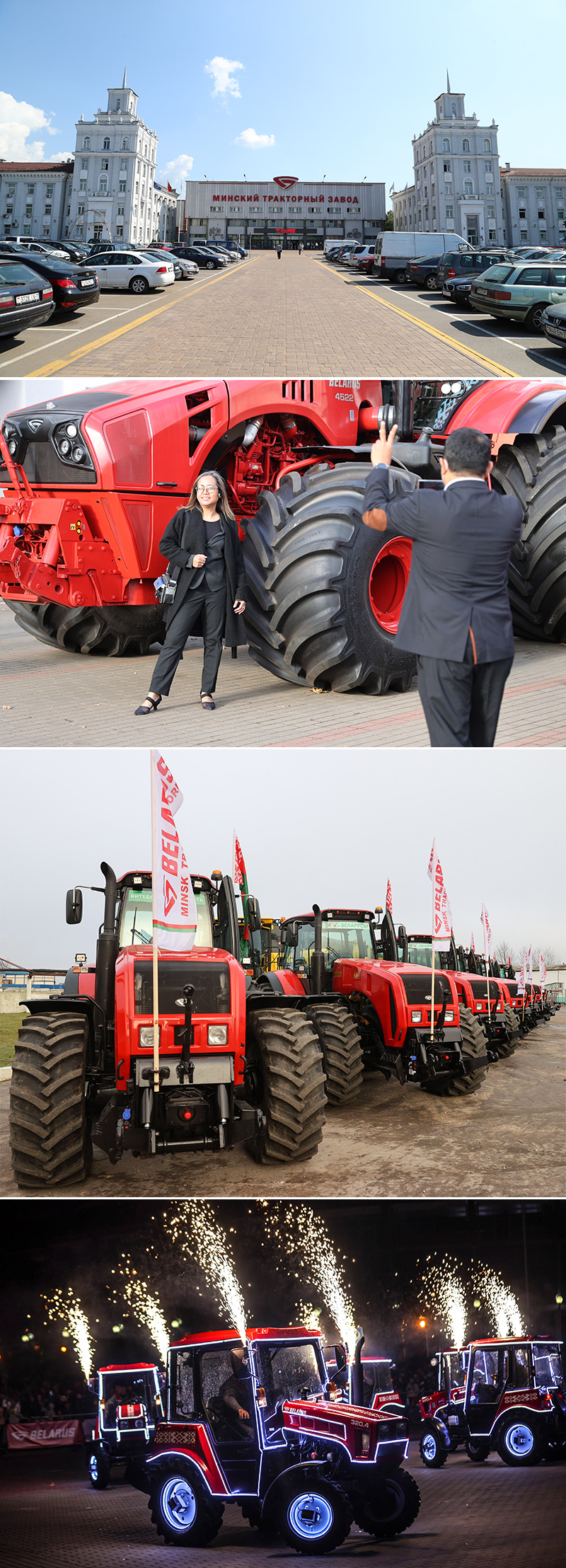 The Belarusian tractor manufacturing company MTZ