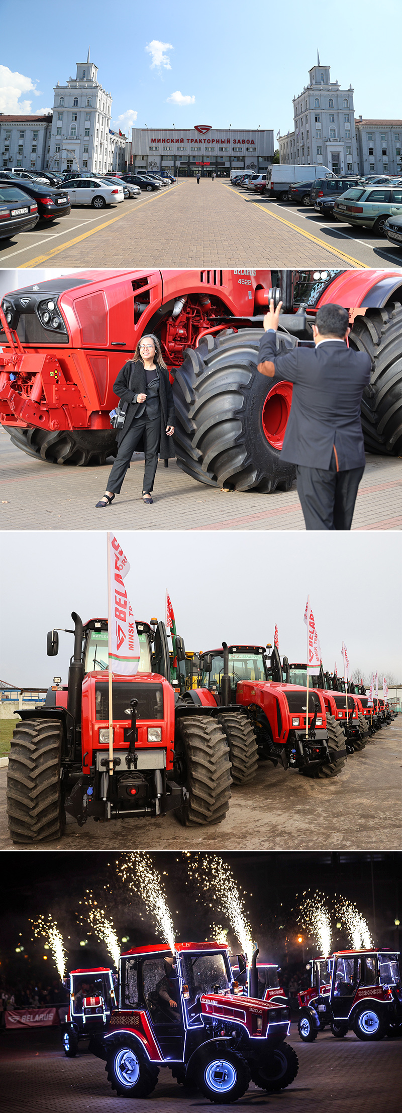 The Belarusian tractor manufacturing company MTZ