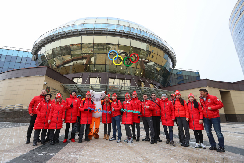 Belarusian athletes leave for Winter Olympics in PyeongChang