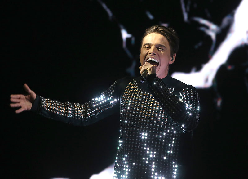 ALEKSEEV at Belarus’ national selection for the 2018 Eurovision Song Contest