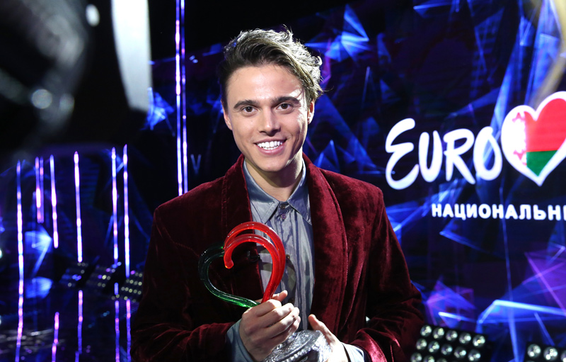 ALEKSEEV at Belarus’ national selection for the 2018 Eurovision Song Contest