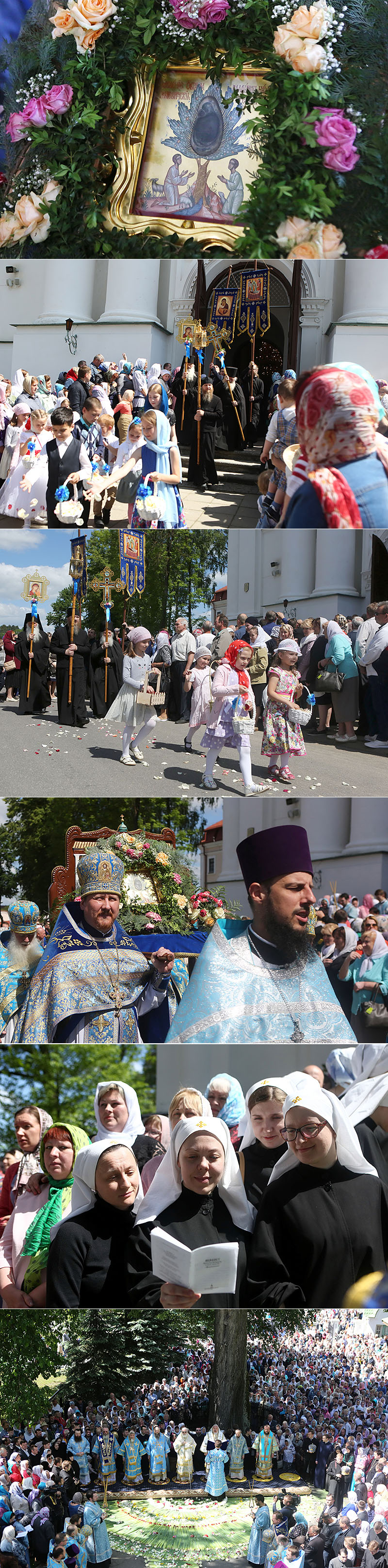 Празднование явления Жировичской иконы Божией Матери в монастыре