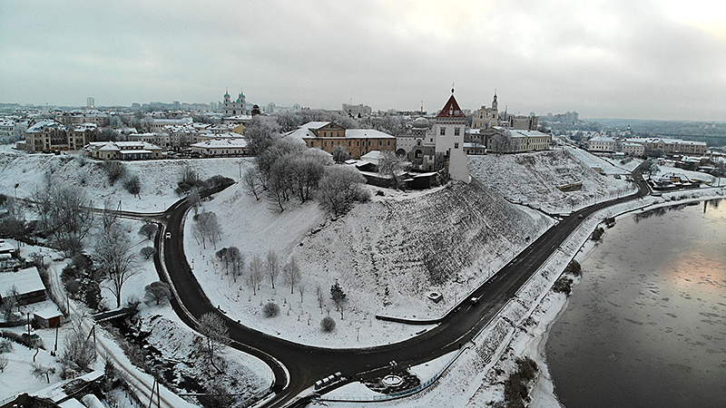 View of the Old and New Castles