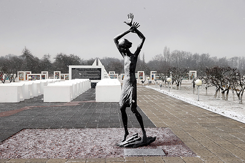 Monument to children – victims of the Great Patriotic War in Krasny Bereg