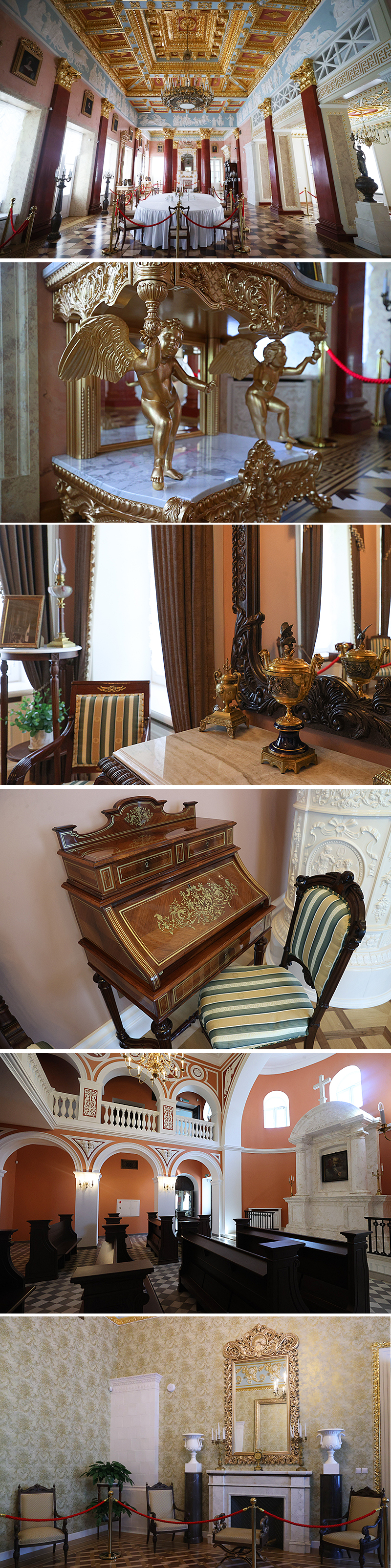 Interior decoration of the Bulgakov Palace