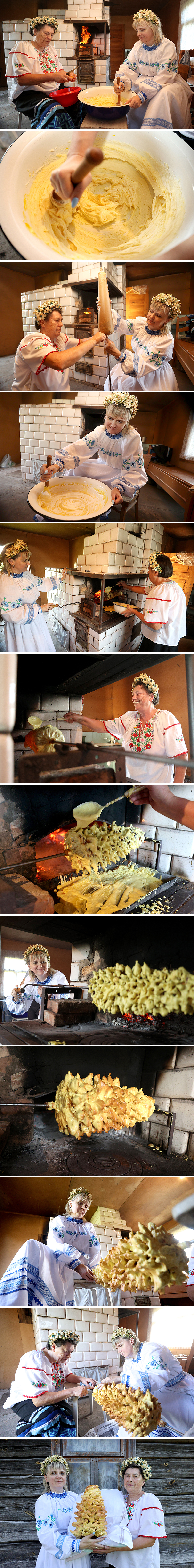 The Svisloch District continues to safeguard the tradition of making Porozovo bankhukha, the unique ceremonial pastry
