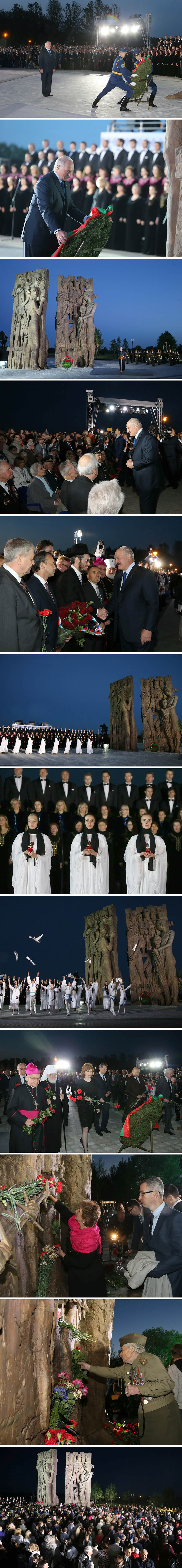 Митинг-реквием, посвященный открытию мемориального комплекса 