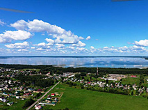 Naroch, the largest lake in Belarus