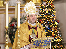 Head of the Roman Catholic Church in Belarus – Metropolitan of Minsk and Mogilev Archdiocese Archbishop Iosif Stanevsky