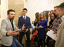 Career forum at Belarusian State University (Minsk, 2018)