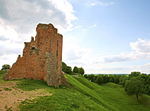Novogrudok Castle ruins. Grodno region