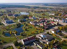 Dribin, the smallest district center in Belarus