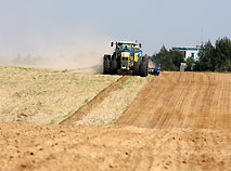 Sowing of grain-crops in the Mogilev region