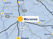 Карта Mогилевской области