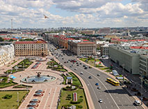 Nezavisimosti Avenue, Minsk's main thoroughfare