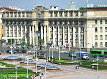 Здание Главпочтамта в Минске