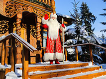 Residence of Ded Moroz (Grandfather Frost) is located in Belovezhskaya Pushcha