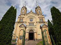 Roman Catholic Church of St. Michael the Archangel in the village of Belogruda,Lida District