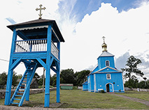 Church of the Nativity of the Most Holy Theotokos in the village of Goldovo, Lida District