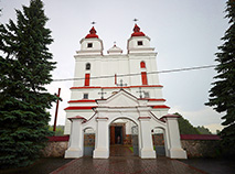 Transfiguration Church in the agro-town of Vaverka, Lida District