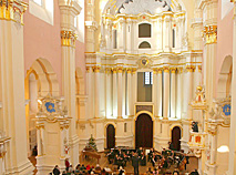 Concert at St Sophia Cathedral in Polotsk