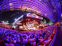 The Summer Amphitheatre is the main stage of the international art festival Slavonic Bazaar in Vitebsk