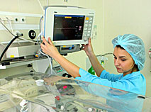 Реанимационное отделение Витебской областной детской больницы