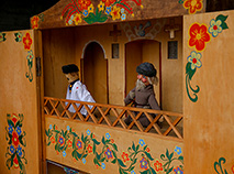 Batleika nativity puppet play at Belarusian State Museum of Folk Architecture and Rural Lifestyle