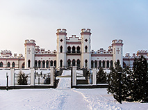 Палац Пуслоўскіх (студзень 2021)