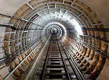 Minsk metro tunnel