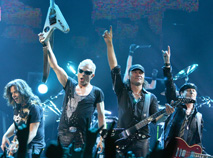 Concert of Scorpions in Minsk Arena
