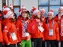 Белорусские спортсмены в Сочи