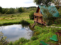 The farm tourism estate Kholmogory, Gorki District