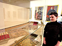 Museum exhibition of Slutsk belts