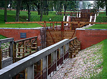 Nemnovo is the largest sluice of Augustow Canal