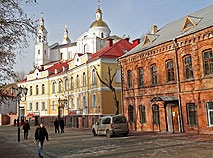 Historical center of Vitebsk. The Holy Resurrection Church