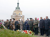 Мітынг-рэквіем, прысвечаны 300-годдзю бітвы пад Лясной (2008)