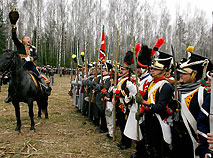 The 200th anniversary of the Berezina River fording that took place in the Brilevskoye field in 1812