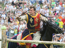 The medieval culture festival Novogrudok Castle