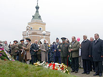 A requiem rally dedicated to the 300th anniversary of the Battle of Lesnaya (2008)