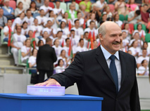 Лукашенко запустил обратный отсчет времени до открытия II Европейских игр