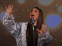 Arina Pehtereva at Junior Eurovision 2020