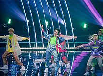 Liza Misnikova at Junior Eurovision 2019