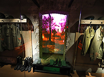 Museum exposition dedicated to the defense of the Eastern Fort of the Brest Fortress