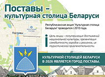 Поставы – культурная столица Беларуси в 2026 году