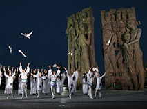 Митинг-реквием, посвященный открытию мемориального комплекса 