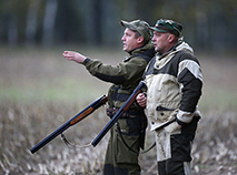 Загоннае паляванне на капытных у Гродзенскай вобласці